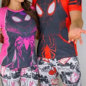 Pijamas parejas motivo Spider-Man